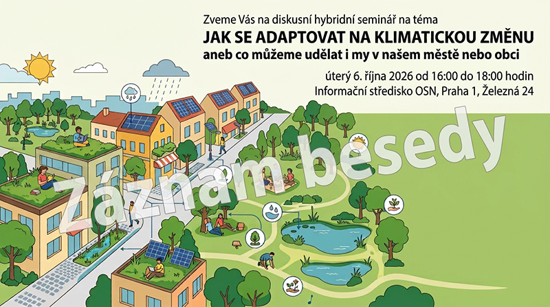 O čem byl náš seminář Jak se adaptovat na klimatickou – v úterý 6. října 2026